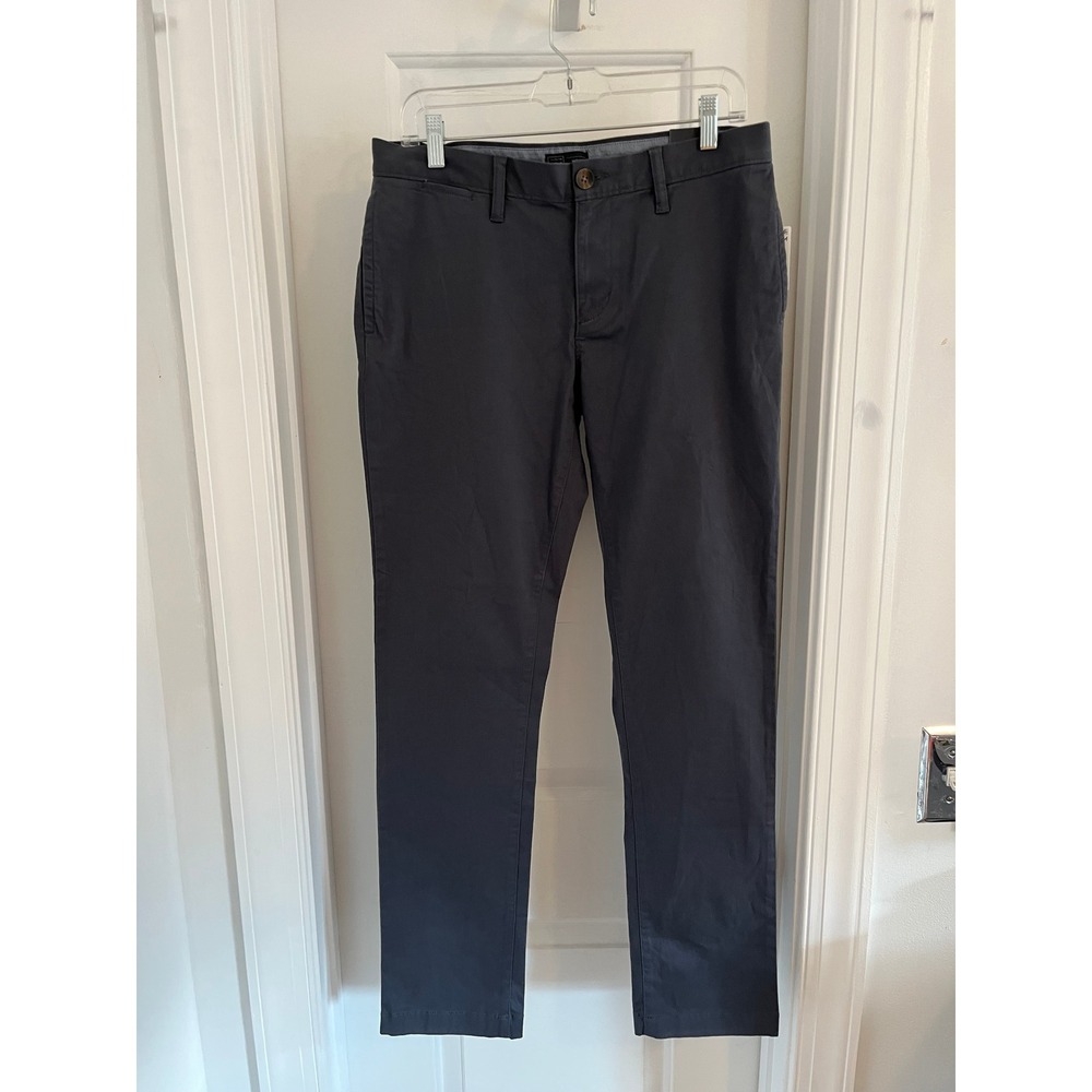 14th & Union Mens Slim Fit Chino Pants‎ Navy India Ink NWT